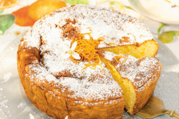 Orange Scented Rice Cake