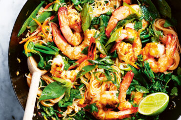 Harissa Prawn Noodle Recipe