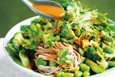 Broad Bean & Asparagus Soba Salad Recipe