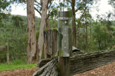Crystal Rain Gauge